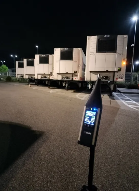 Étude d'impact acoustique dans le cadre d'un projet ICPE de logistique