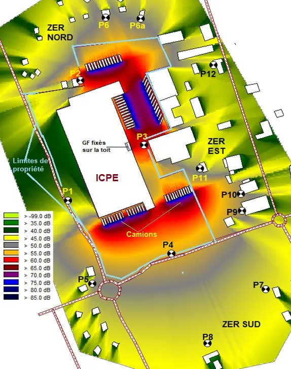 Étude acoustique ICPE à Marseille